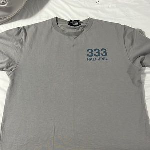 MEDIUM MENS HALF EVIL SHIRT